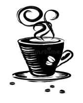 Afbeeldingsresultaat voor картинки черный кофе в черной чашке